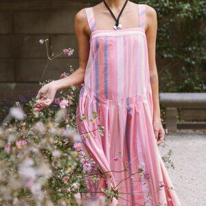NWT Free People Primavera Stripe Midi Dress | SZ XS, SZ S, SZ M